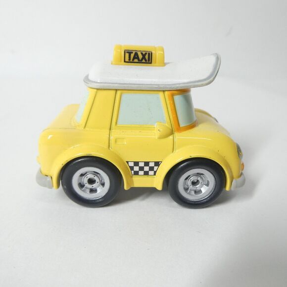 Robocar Poli Cap Taxi Cab Car Toy Yellow - Picture 2 of 8